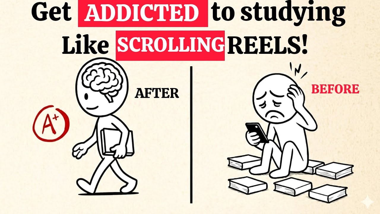 How to Get ADDICTED to STUDYING |Rewire Your Brain for Focus & Motivation