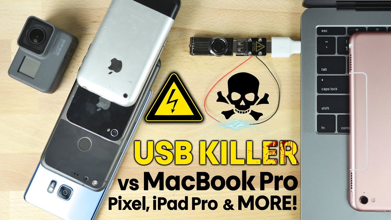 USB Killer vs New MacBook Pro, Google Pixel & More!... - youtube