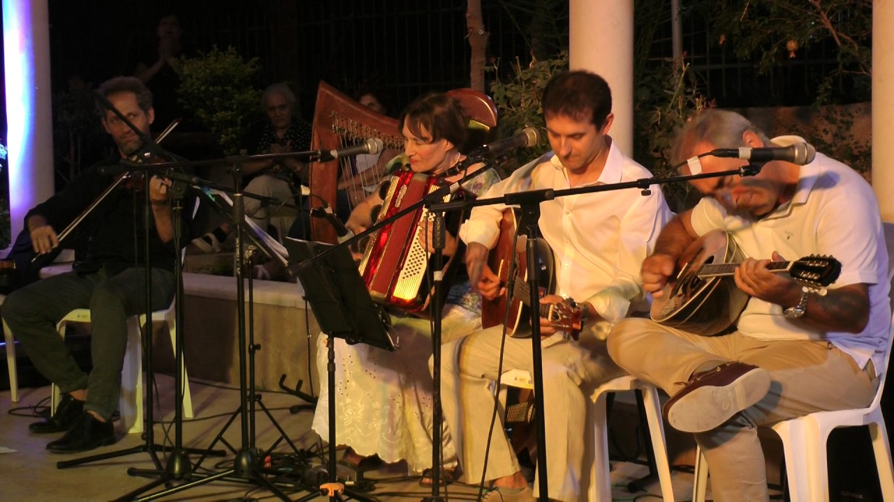 Giannis Karalis Dimitris Livanos Betty Klein - Ladino show  Jerusalem 20.7.17 - 21