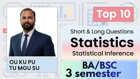 TOP10 Statistische Inferentie Korte & Lange Belangrijke Vragen 2025-26 BA BSc 3e III Sem Statisti...