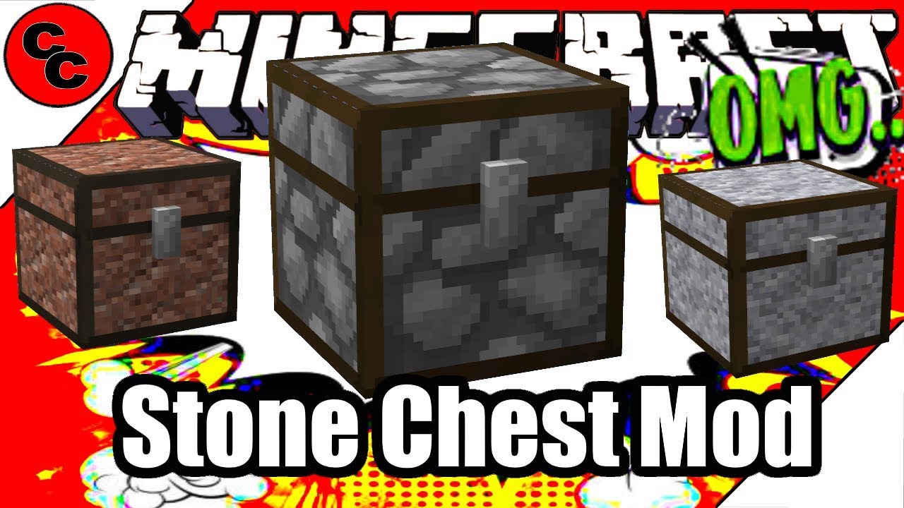 Minecraft Mods Stone Chest Mod 1 12 2 Youtube