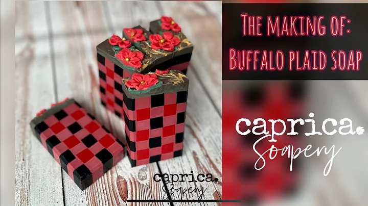 The Making of Buffalo Plaid - Cold Process Soap Tu...