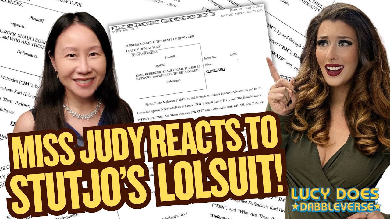 Lucy Does Dabbleverse: Miss Judy Reacts to Stuttering John’s LOLsuit!