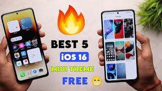 2023 Best 5 (iOS 16) Theme For Miui 14 | iPhone 14 Pro Miui Theme screenshot 5