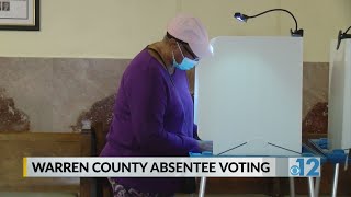 Absentee voting in Warren County
