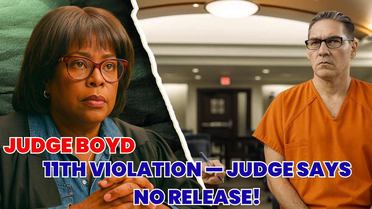 Judge Boyd Denies Release After 11th Drug Violation, Fixes File Mix-Up & Sentences Two Defendants