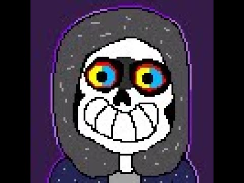 High lv dust sans pixel art