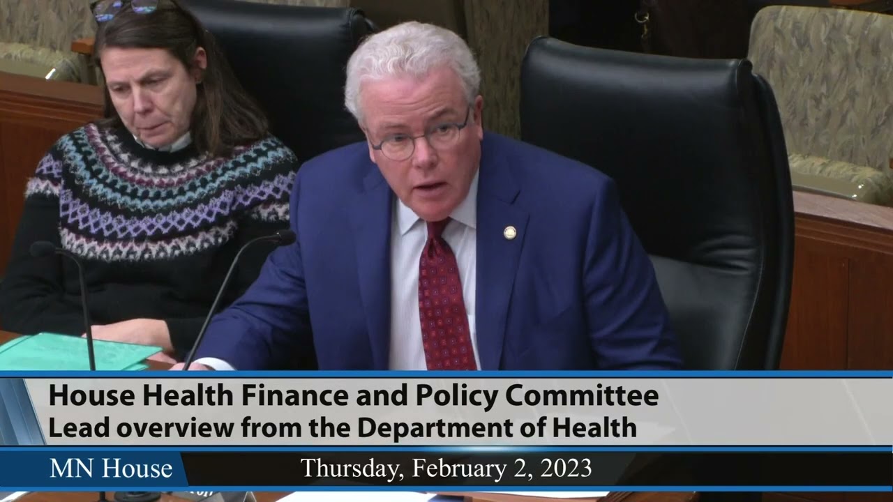 House Health Finance and Policy Committee 2/2/23