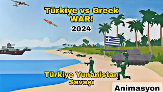 Türkiye Vs Yunanistan Savaşı 2024 Part 1