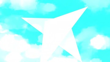 Refreshing Flashing Rotating Triangle in Summer Sky: Free Background VJ Loop