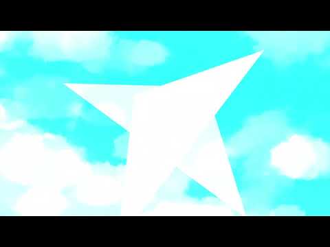 Refreshing Flashing Rotating Triangle in Summer Sky: Free Background VJ Loop