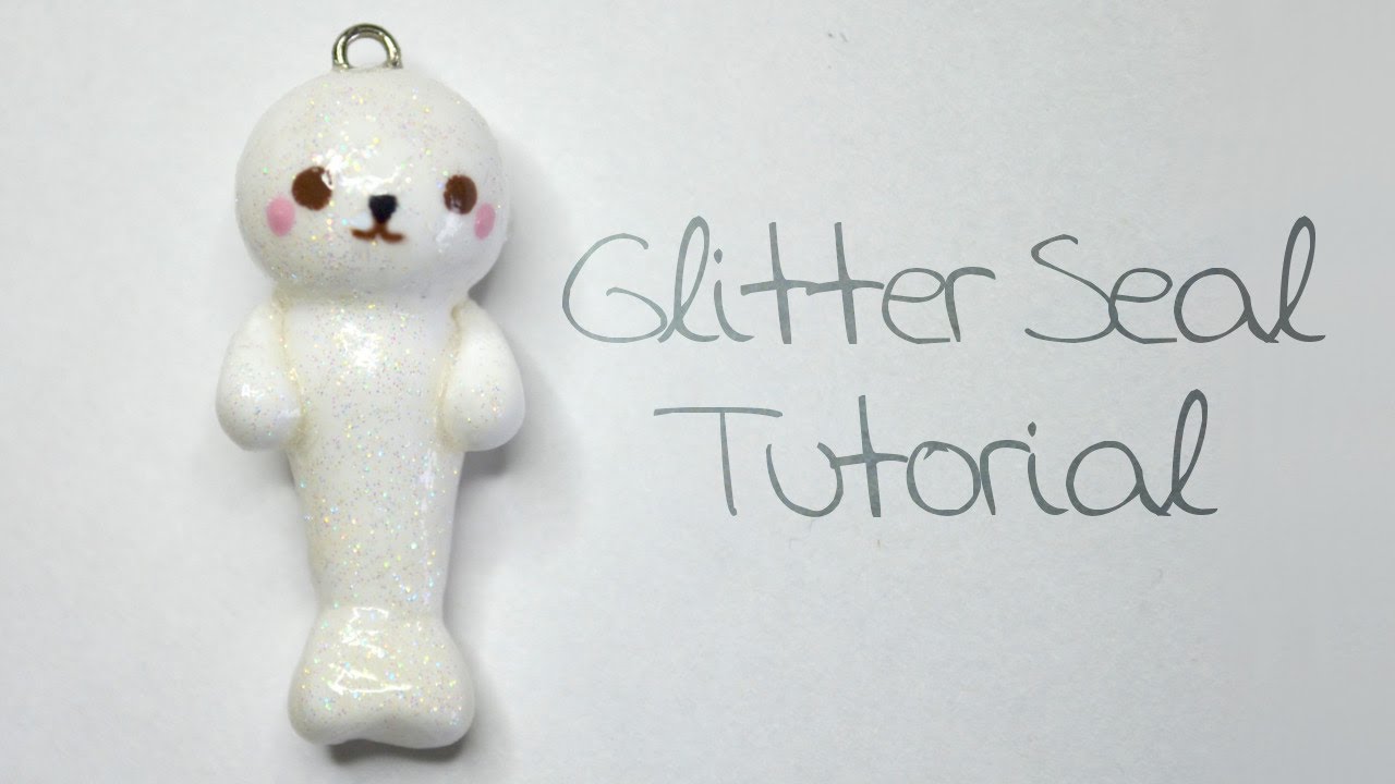 Glitter Seal Polymer Clay Tutorial YouTube