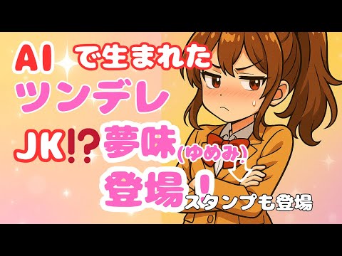 「ツンが強すぎたAI少女」…プロンプト1行で“夢味”が生まれた
