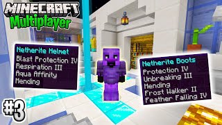 I Got GOD ARMOUR In Minecraft Multiplayer Survival - Episode 3!