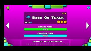 Stereo Madness and Back On Track(Full coins) - Geometry Dash