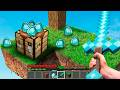 Minecraft in Real Life POV MOVIE 💜 SKY BLOCK Minecraft Survival vs Real Life
