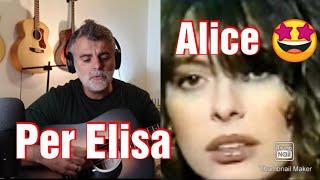 PER ELISA - ALICE - cover chitarra acustica di Massimiliano Spalla