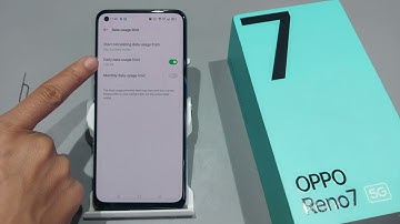 How to set data limit in oppo reno 7,6 pro | Oppo reno 6 pro me daily data limit kaise set kare