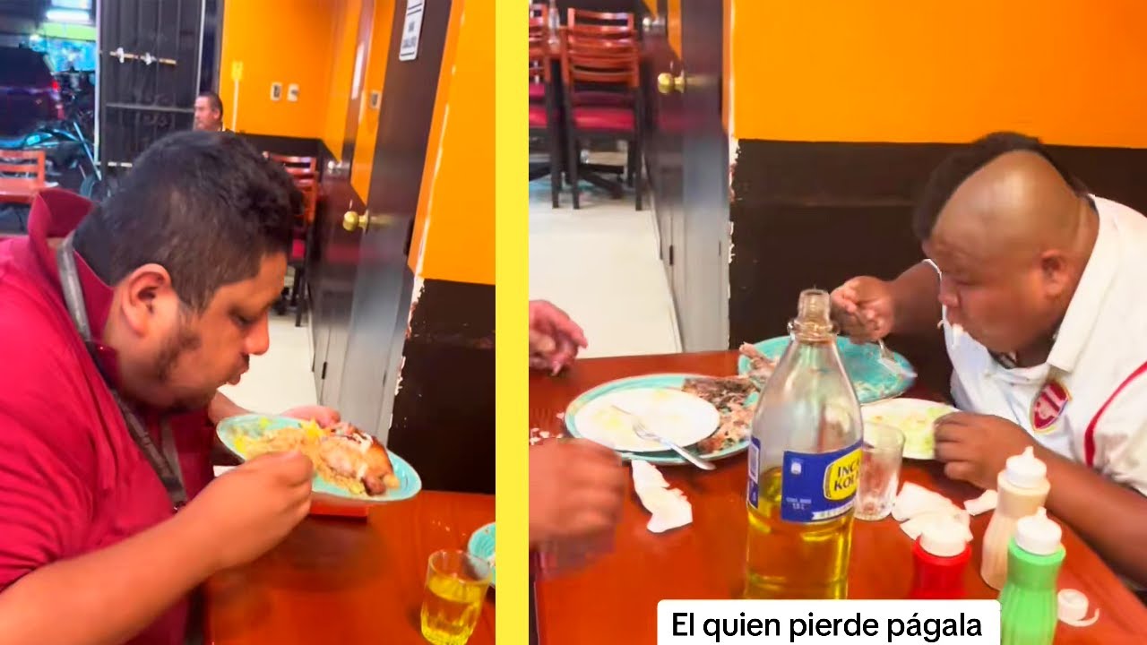 "Mayimbú" y "Mr Glotón" - concurso de comida