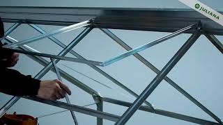 Juliana Junior Greenhouse Assembly Video - Polycarbonate Window