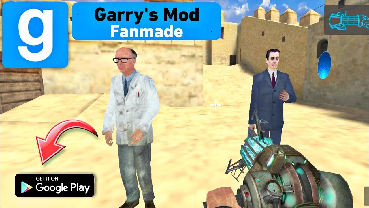 Garry's Mod Fanmade Mobile For Android  Mirrox MOD Gameplay & Download  2023 