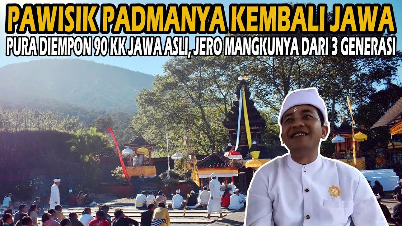 TAK MAU SEPERTI BALI! GANTI NAMA PURA YANG DIEMPON UMAT HINDU ASLI JAWA  | PURA LUHUR GIRI ARJUNO