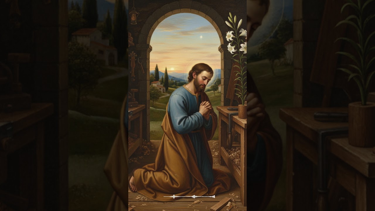 🛠️ Oración del Papa San Pío X a San José Obrero | Modelo de Trabajo y Santidad 🙏