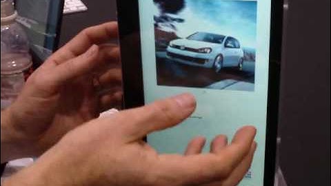 NVIDIA Tegra Android tablet demo: Wired app and Fickleblox