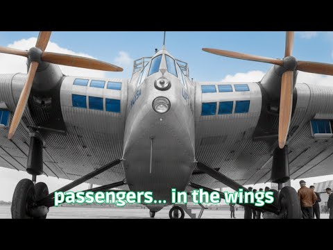 Junkers G38, The Giant Plane with Cabins in the Wings