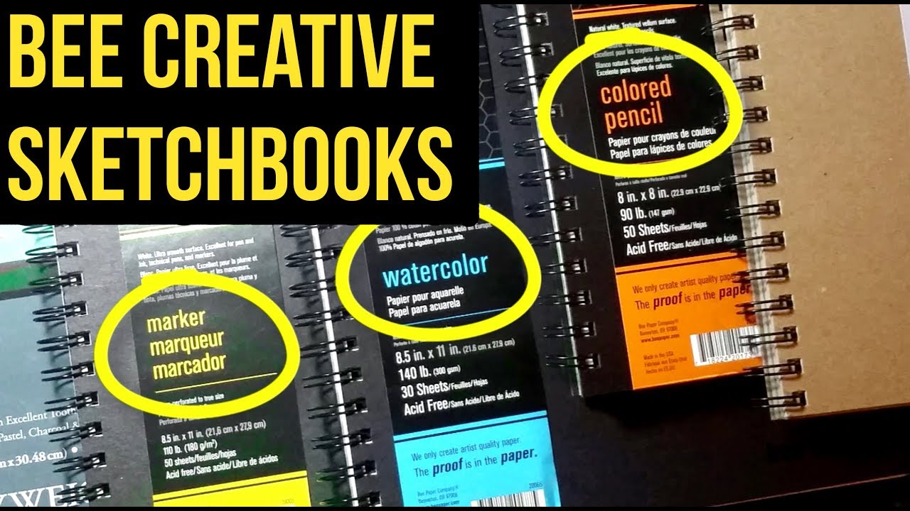 Bee Creative Sketchbook - Test and Review
