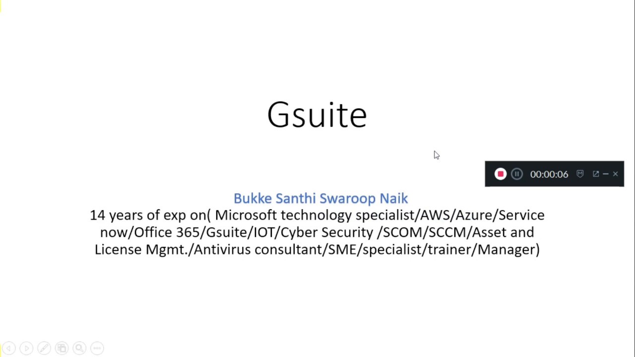 Gsuite Configuration adding in your dns provider
