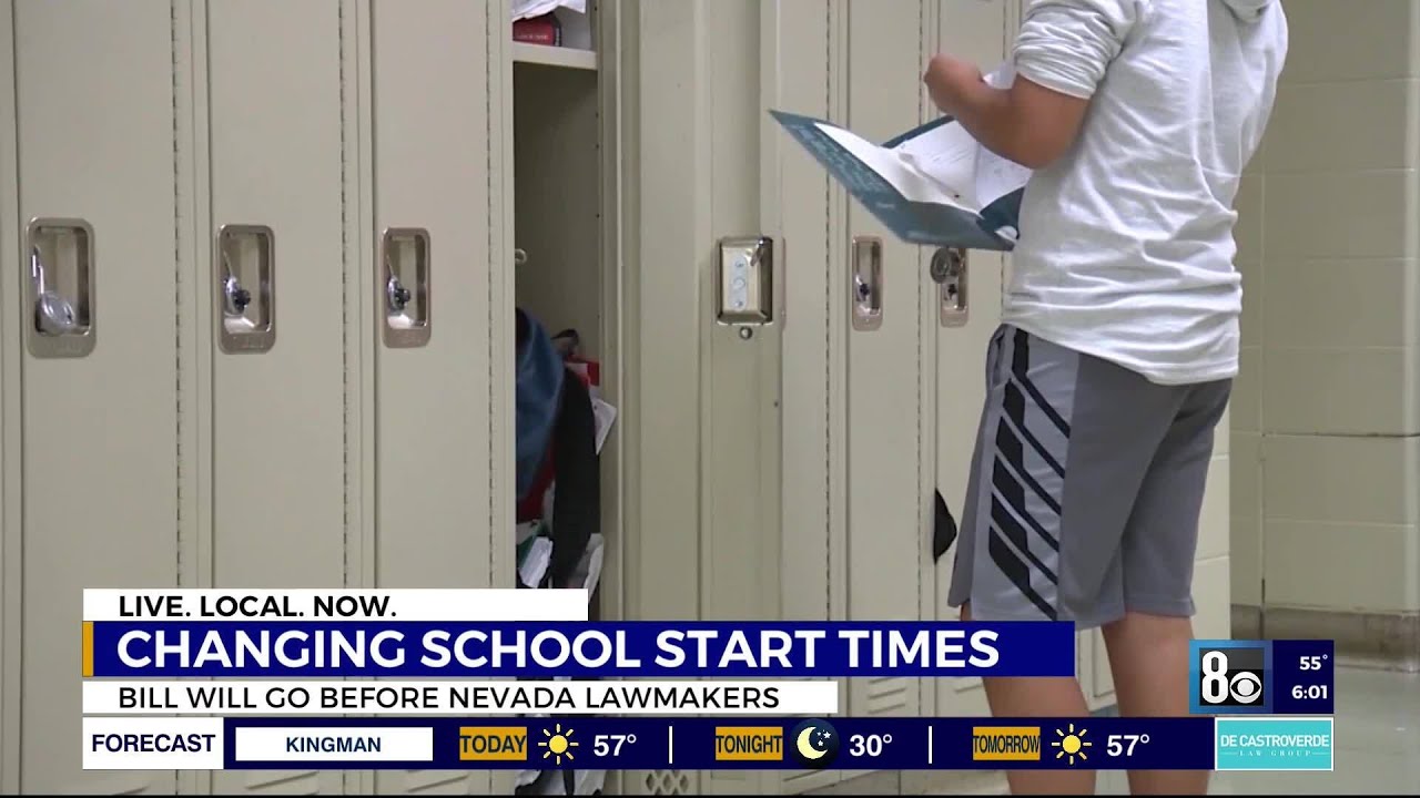 Effort renewed to push back high school start times in Nevada YouTube