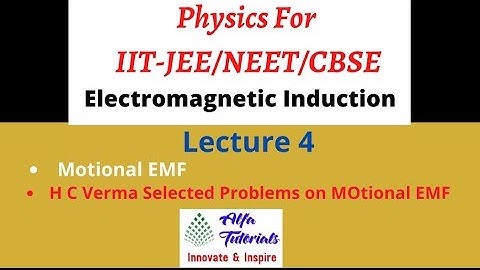 Electromagnetic Induction | L-4 | H C Verma | Solutions | Chapter 38