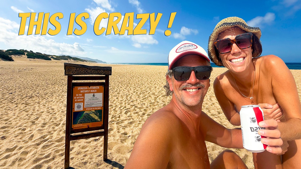 We found the BEST and WORST Nude Beach in Sardinia