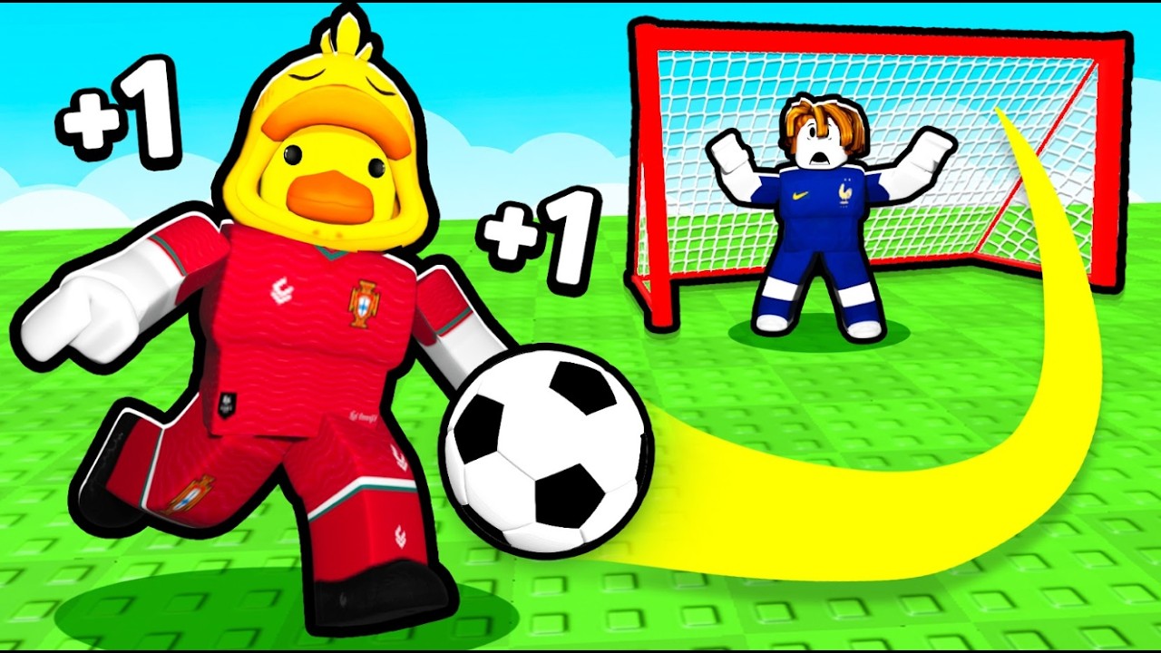 Every Second +1 KICK to SCORE GOALS in Roblox!
