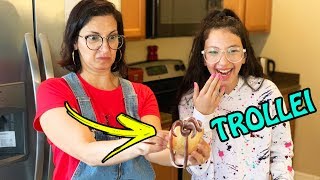 IRRITANDO MINHA MÃE NOS ESTADOS UNIDOS !!! TROLLEI O DIA TODO | Luluca