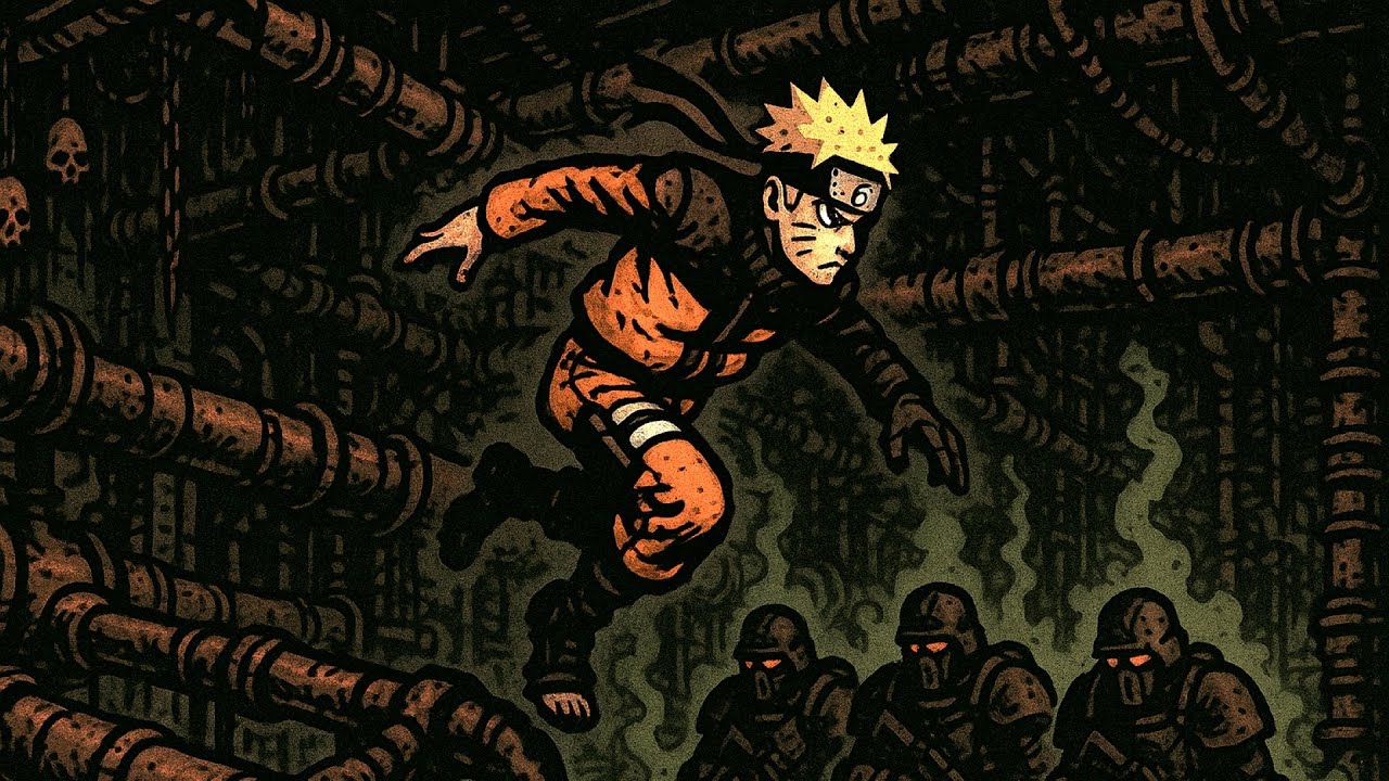 Что, если бы Наруто Попал в Warhammer 40K?