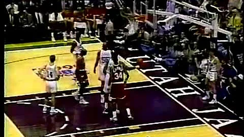 '95 NBA Playoffs Rockets@Jazz FULL GAME 5 HIGHLIGHTS