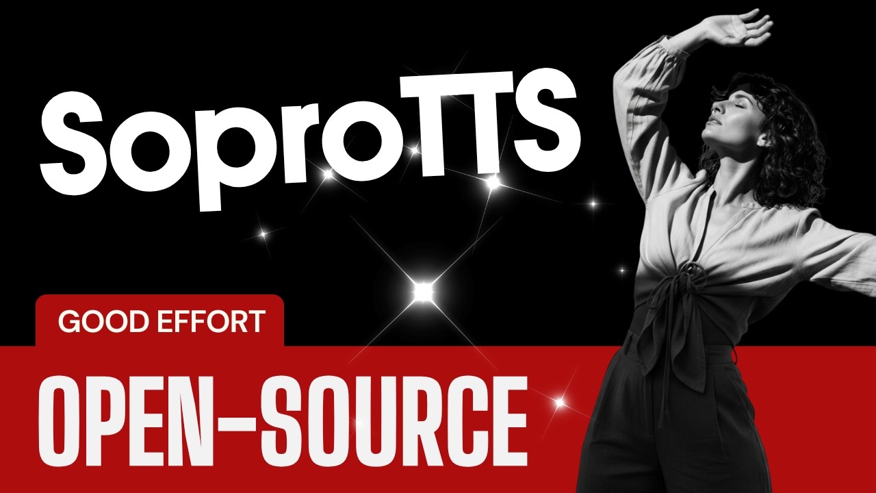 SoproTTS: удачная разработка с открытым исходным кодом: установка и тестирование.