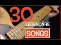 E-Gitarren Lieder - 30 Top Songs (Riffs)
