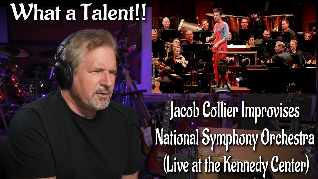 Джейкоб Колльер импровизирует с Национальным симфоническим оркестром (концерт в Кеннеди-центре) Р...