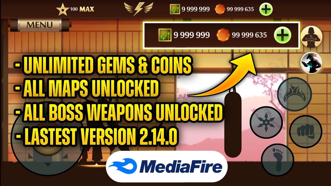 Shadow Fight 2 Hack | Everything Unlocked & All Boss Weapons | V2.14.0  No Root
