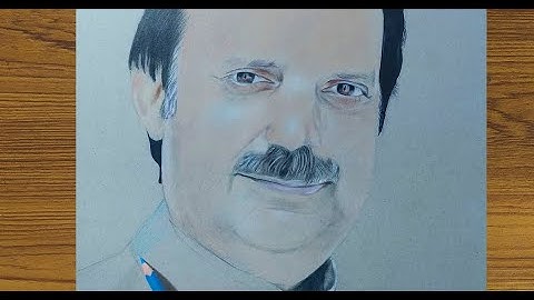 Drawing politician Rajendra Shukla Rewa