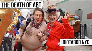 The Death Of Art - Idiotarod NYC 2023 shopping cart race, Brooklyn, New York [Ep 38]