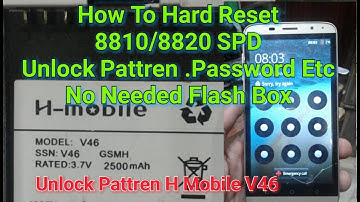 How To Hard Reset 8810/8820 SPD Tested By H Mobile V46 100% Done