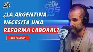 Luis Campos: "No hay legislación que vaya a generar empleo sostenido con esta economía"