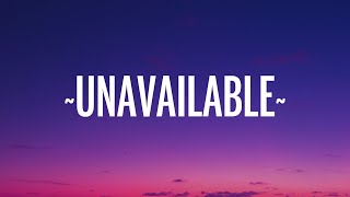 Davido - UNAVAILABLE (Lyrics) ft. Musa Keys