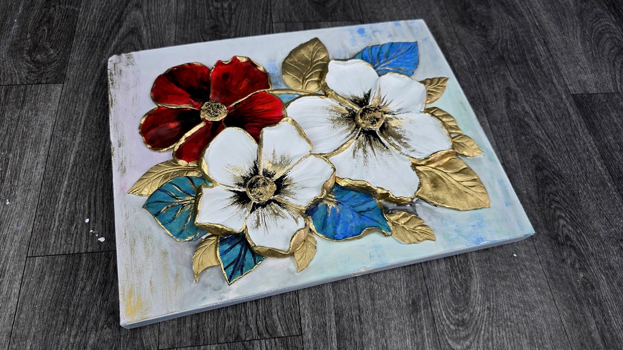 Tutorial on making a botanical bas relief