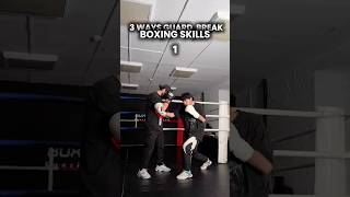 Boxing skills: 3 Ways break the guard ✔️#boxing #boxer #boxingcoach #boxingtraining #boxingskills