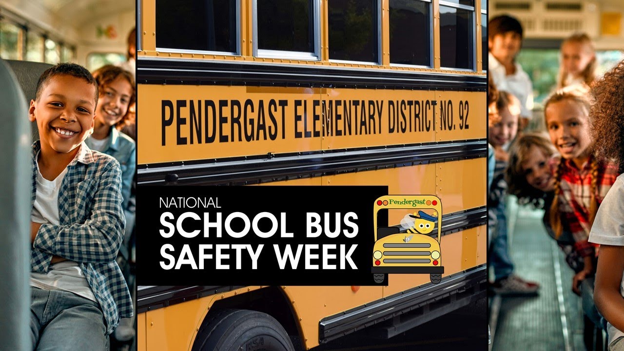 National School Bus Safety Week in Pendergast - YouTube